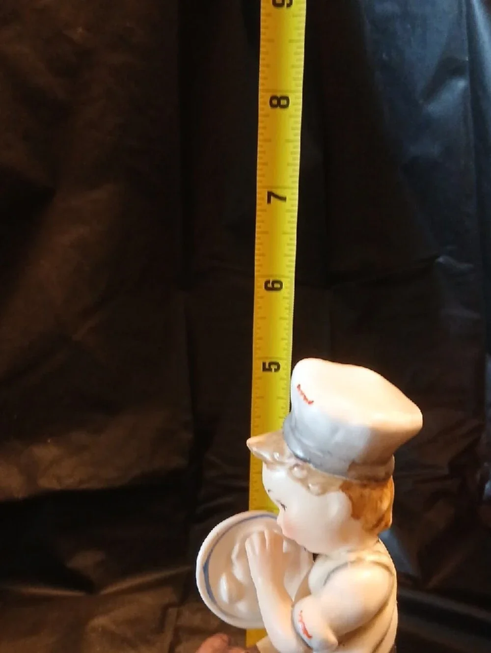 Napco Porcelain Boy with Dog Figurine - 